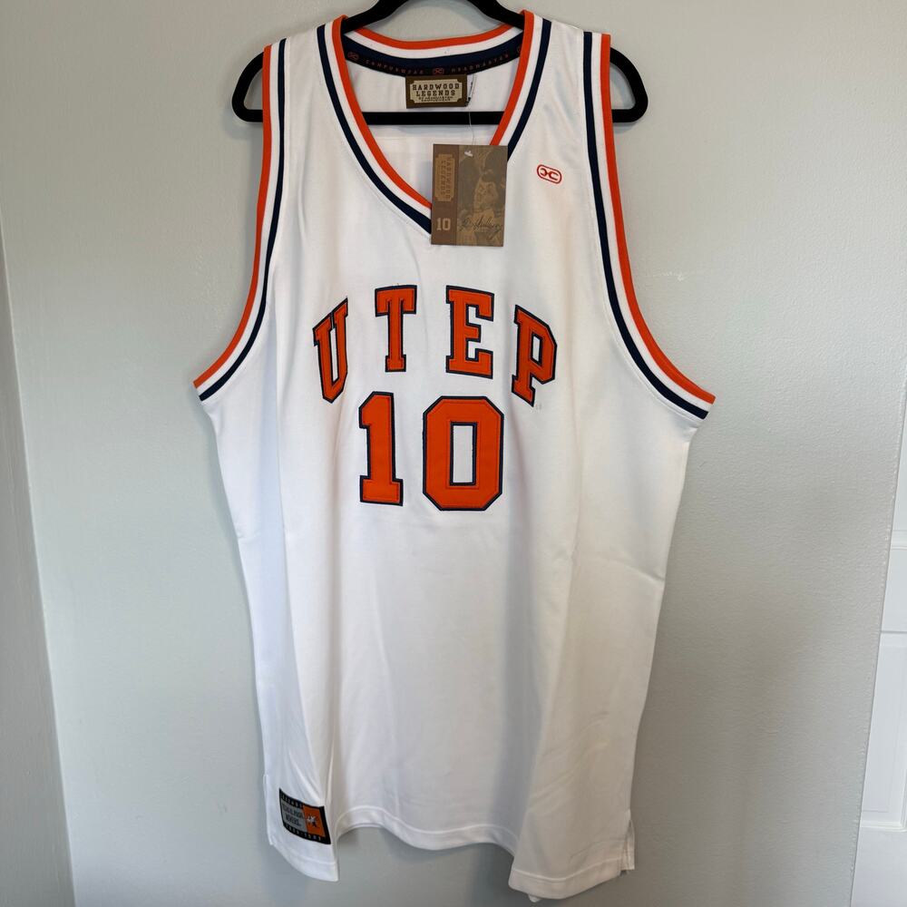 Tim Hardaway UTEP Miners Throwback Jersey NWT Men’s 4XL Vintage NCAA Heat Retro